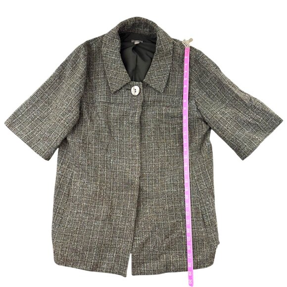 J. Jill Short Sleeve Tweed Jacket - Picture 8 of 8